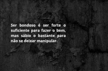 Ser bondoso